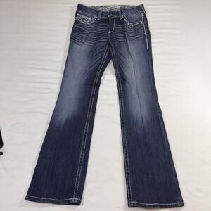 Ariat Women's Boot Cut Jeans - Dark Blue